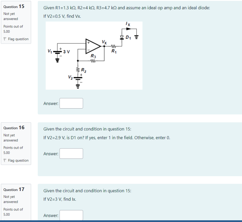 Solved Question 15 Not yet answered Points out of 5.00 Flag | Chegg.com