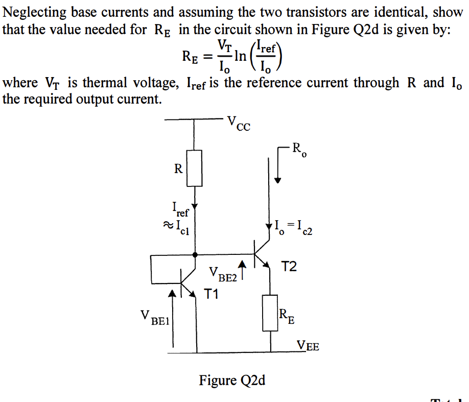 Solved Consider The Circuit Shown In Figure Q2.b And Show | Chegg.com