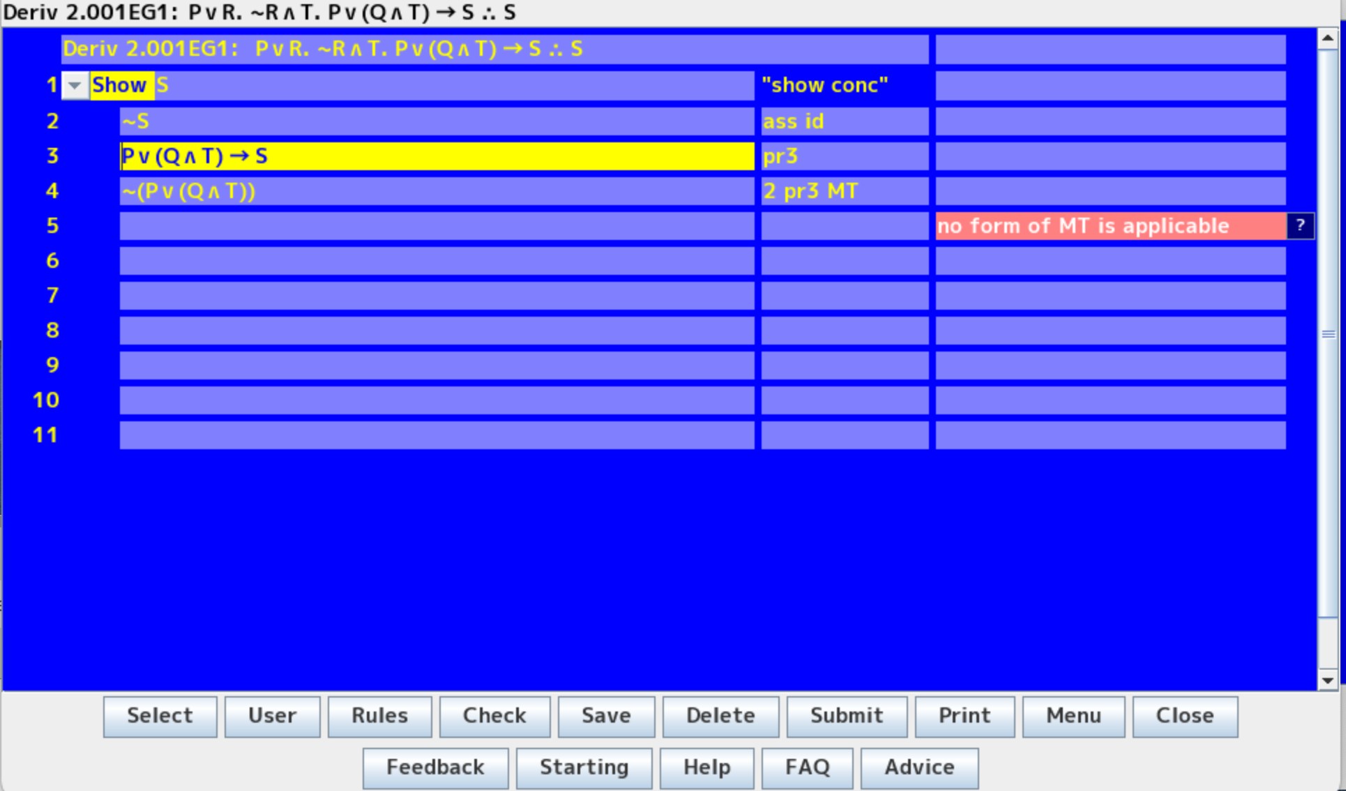 Solved Deriv 2 001eg1 Pvr ∼r∧t Pv Q∧t →s∴s Deriv 2 001eg1