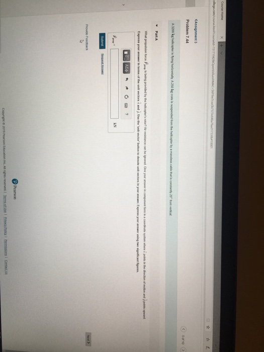 Solved Assignment 3 Problem 7.44 Express your answer in | Chegg.com