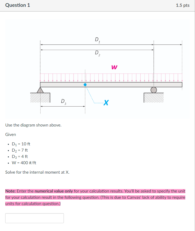 Solved Use the diagram shown above. Given - D1=10ft - D2=7ft | Chegg.com