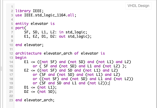 vhdl testbench signal assignment