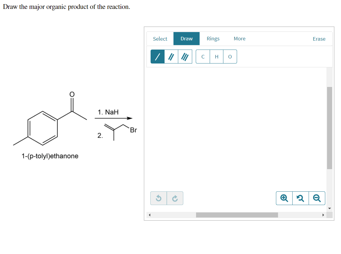 Solved Draw The Major Organic Product Of The Reaction. | Chegg.com