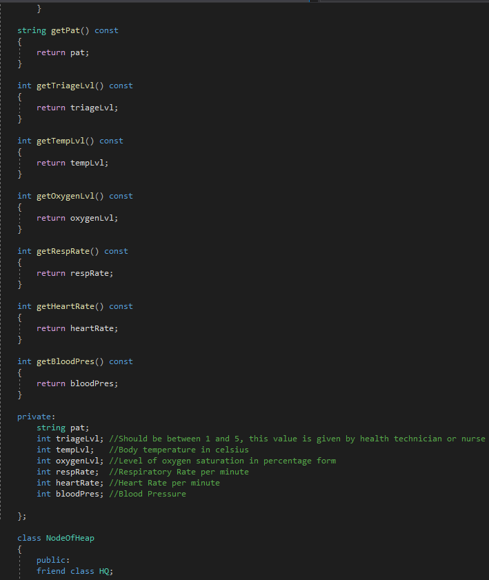 I need help implementing these functions in the cpp | Chegg.com