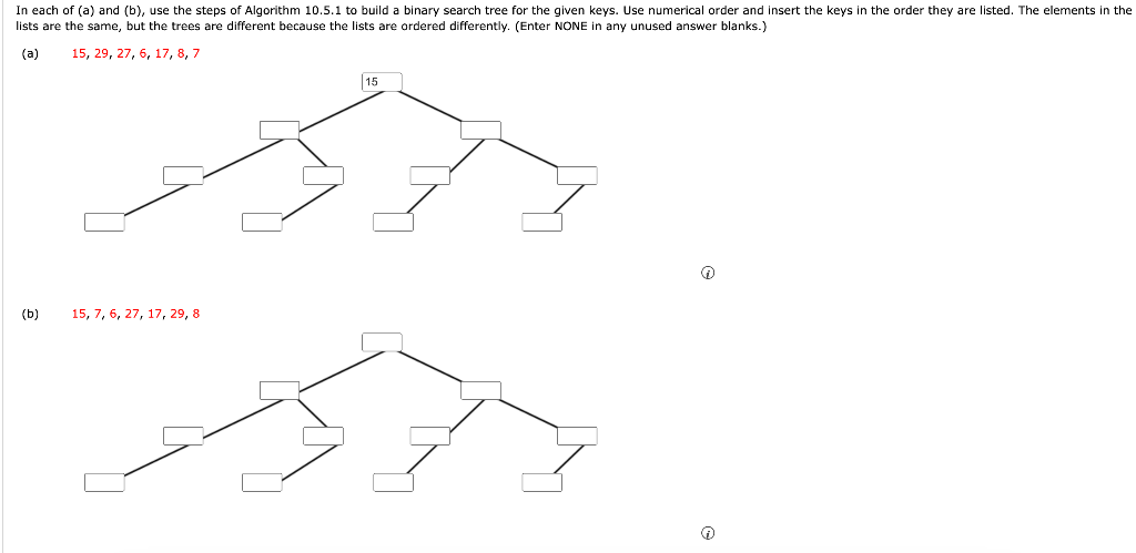 Solved In Each Of (a) And (b), Use The Steps Of Algorithm | Chegg.com