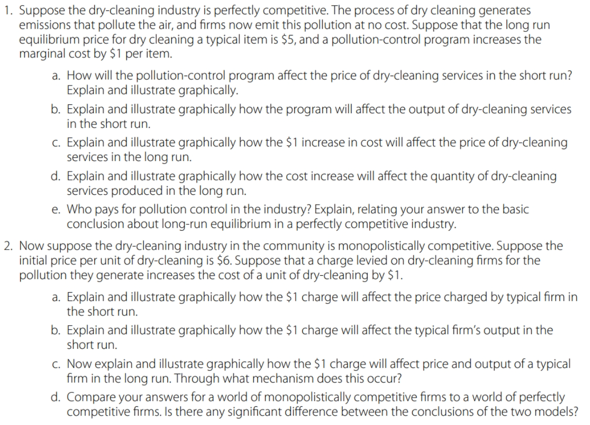 1-suppose-the-dry-cleaning-industry-is-perfectly-chegg