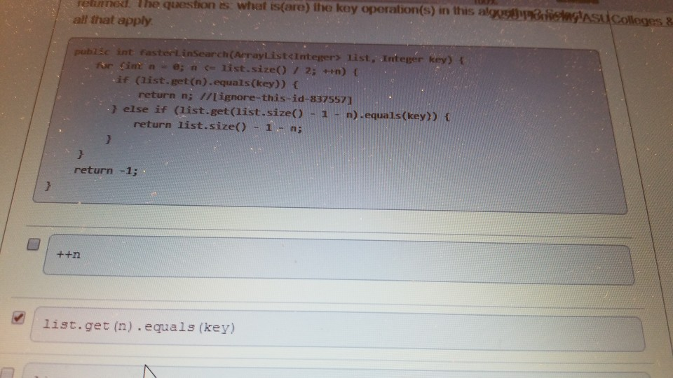 Solved Question ASU Home ASU Colleg See the question | Chegg.com
