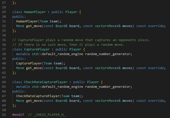 Solved C++ Silly Chess Make an A.I. Player The games of | Chegg.com