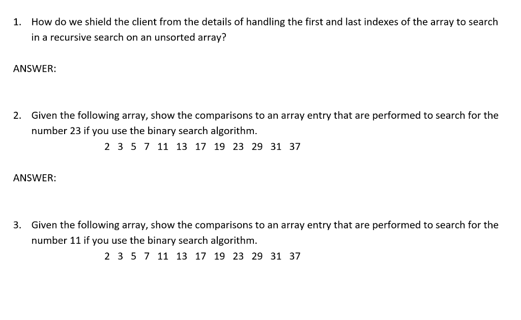 Solved Please answer all questions for an immediate upvote. | Chegg.com