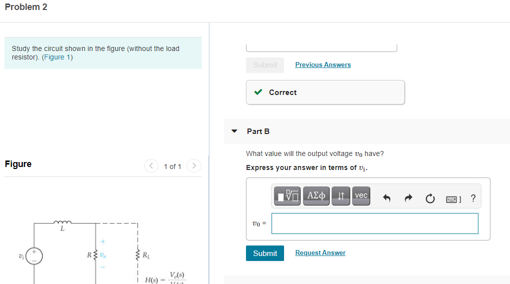 Solved Problem 2 Study the circuit shown in the figure | Chegg.com