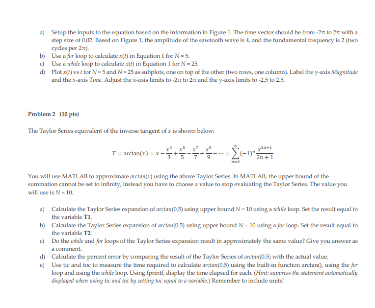 Solved Problem 1 (10 pts) In this problem you will learn a | Chegg.com