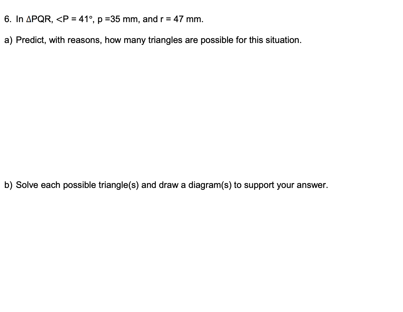 Solved In AABC, | Chegg.com