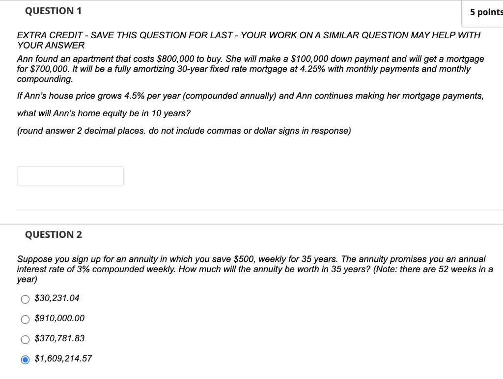 Solved Question 1 5 Points Extra Credit Save This Question