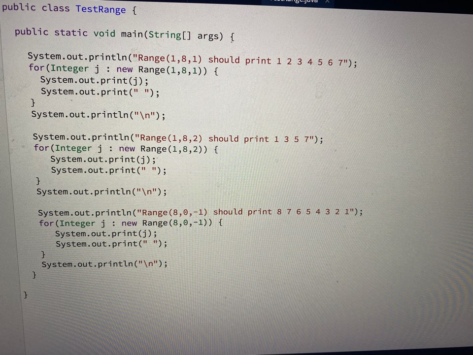 Solved In Java, we typically iterate over a sequence of | Chegg.com