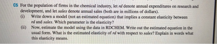 Solved 6 Using data from 1988 for houses sold in Andover, | Chegg.com