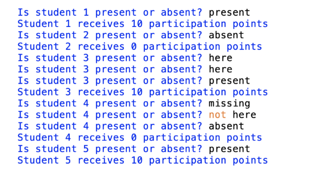Solved Using python: Below is a sample run of a program that | Chegg.com