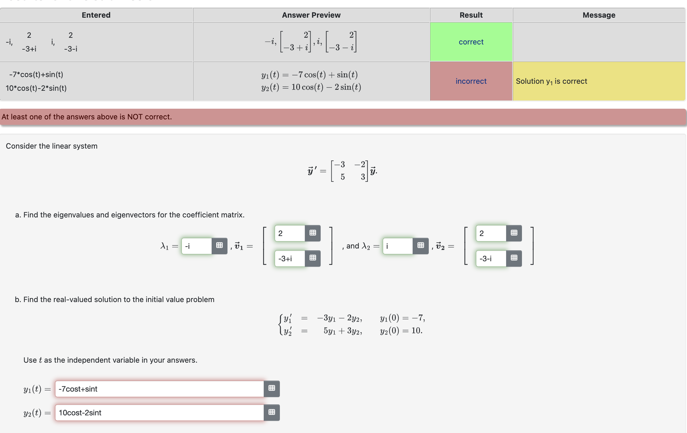 Solved Suppose that the matrix A has the following | Chegg.com