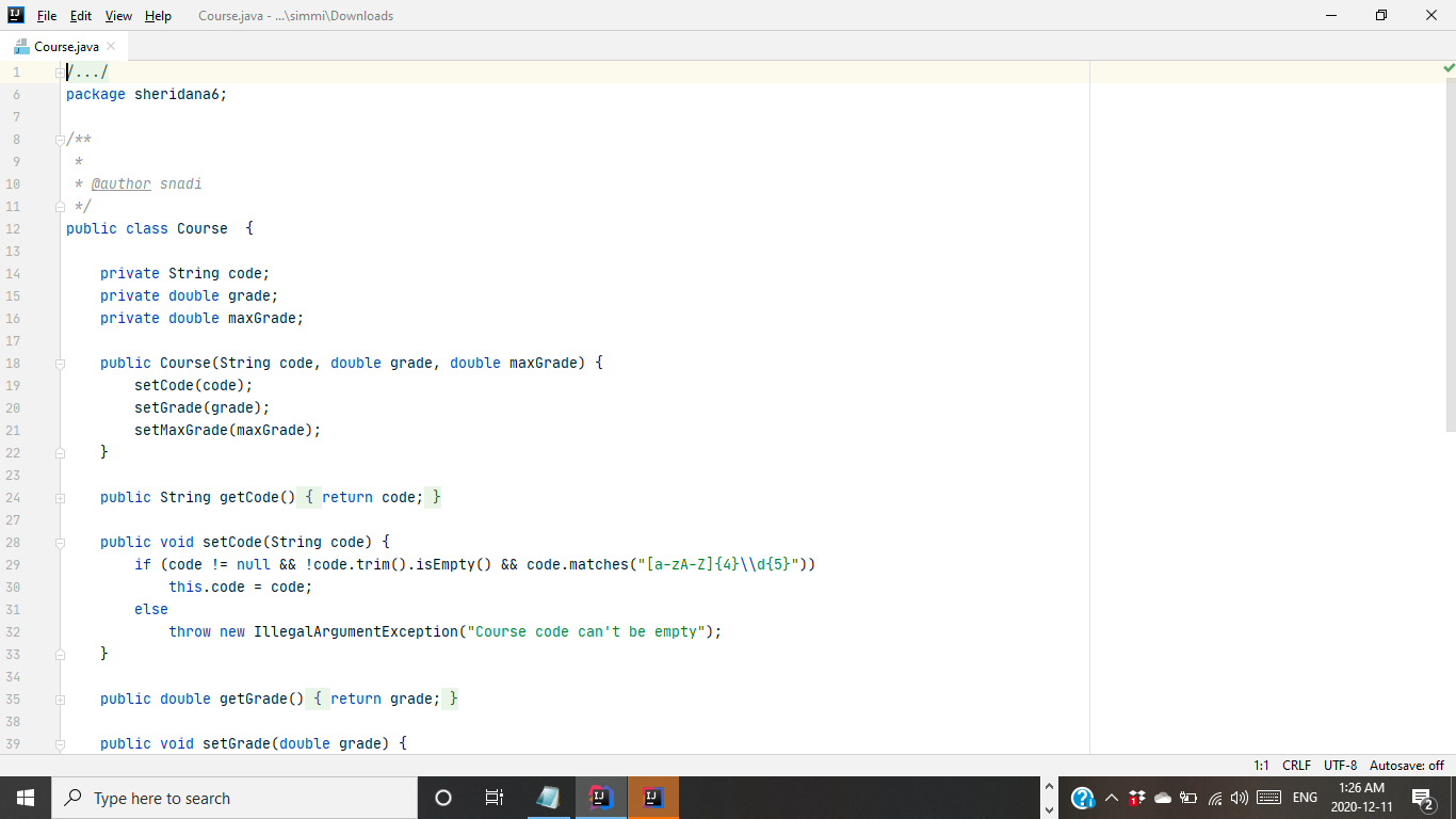 Solved Language- java2 Assignment 6 | Chegg.com