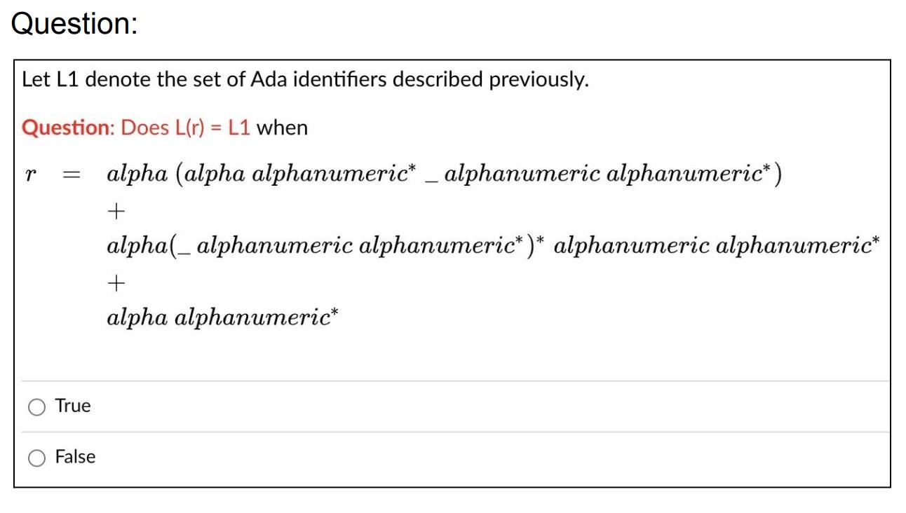 Solved Assume the following context for the question: In | Chegg.com