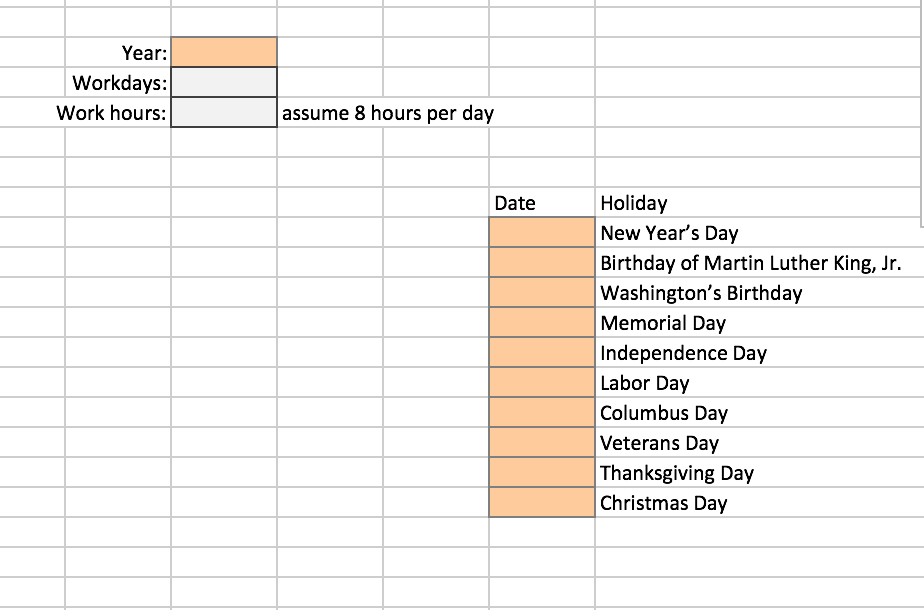 Federal Holidays A Year : Year At A Glance Magnet Federal Holidays / New years day january 1