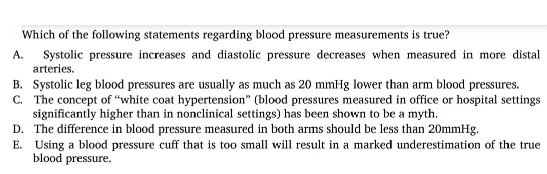 Measurement of blood pressure in the leg—a statement on behalf of