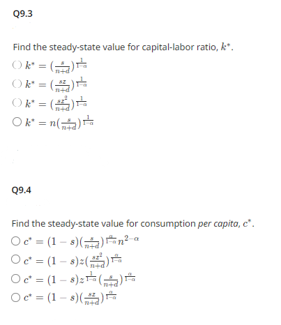 Solved The Solow model is an important formal model of | Chegg.com