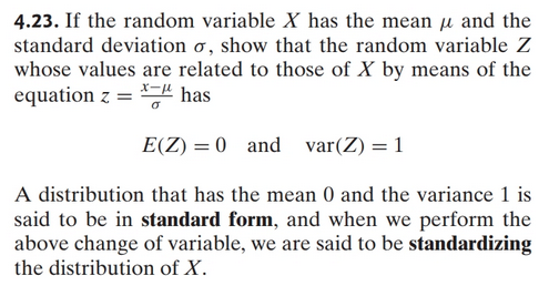 Solved 4.23. If the random variable X has the mean μ and the