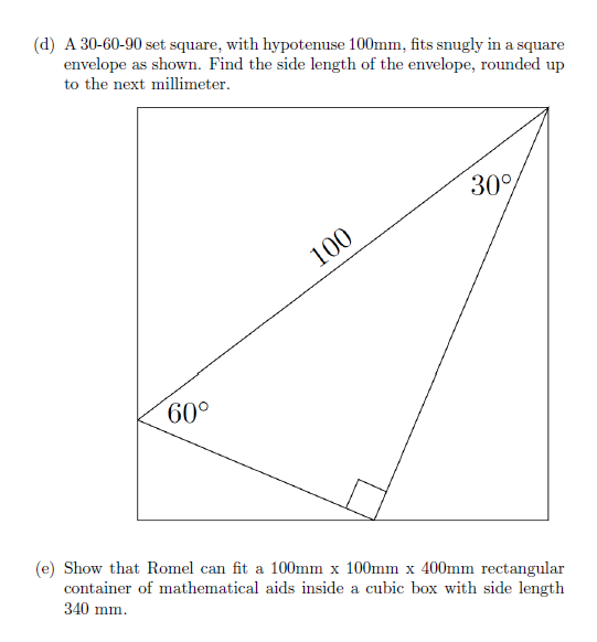Solved Complete all questions (d) - (e) for the | Chegg.com