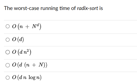 Solved Consider the problem of lexicographically ordering a | Chegg.com