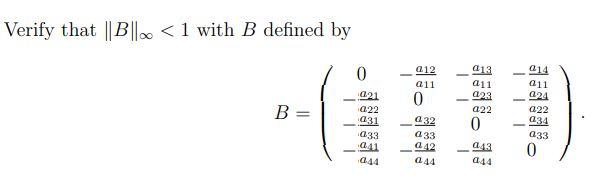 Solved Verify That || B || 20