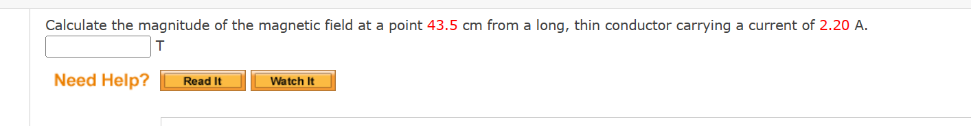 Solved Calculate the magnitude of the magnetic field at a | Chegg.com