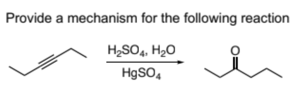 Solved Provide a mechanism for the following reaction | Chegg.com