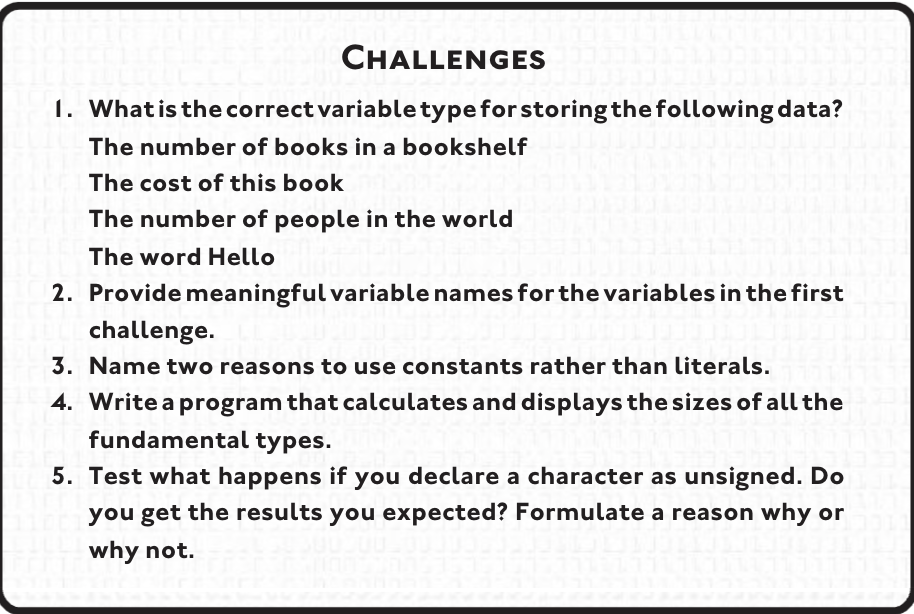 Solved Name Two Reasons To Use Constants Rather Than Chegg Com