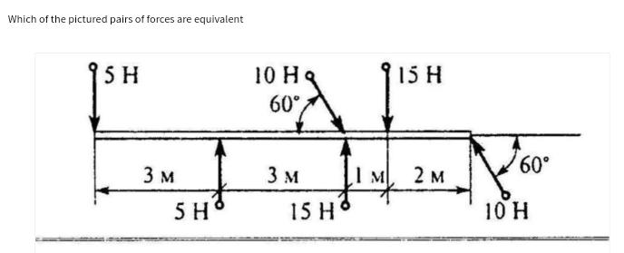 Пара сил эквивалентность пар сил. Какие из изображенных сил эквивалентны. Определите момент силы техническая механика. Пары сил эквивалентны если. Момент пары сил задачи.