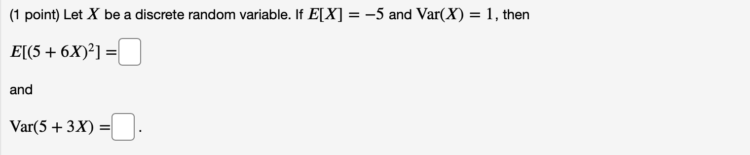 solved-let-x-be-a-discrete-random-variable-if-5-chegg