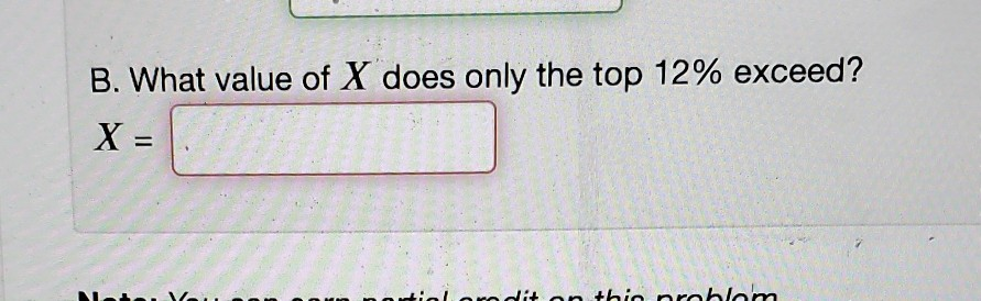 Solved (2 points) Suppose that X is normally distributed | Chegg.com
