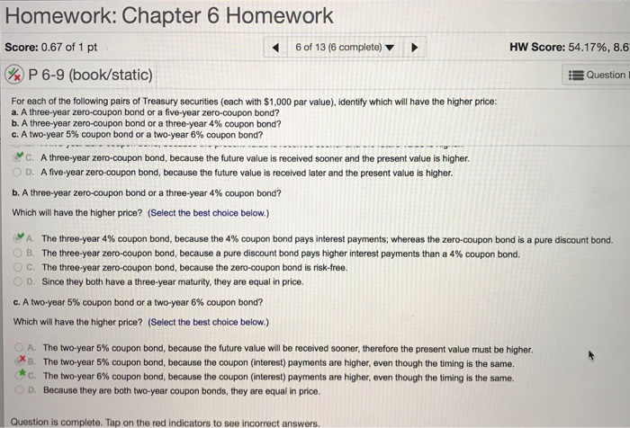 Solved Homework: Chapter 6 Homework Score: 0.67 Of 1 Pt 6 Of | Chegg.com