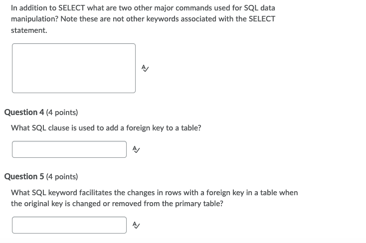 Solved In Addition To Select What Are Two Other Major Com Chegg Com