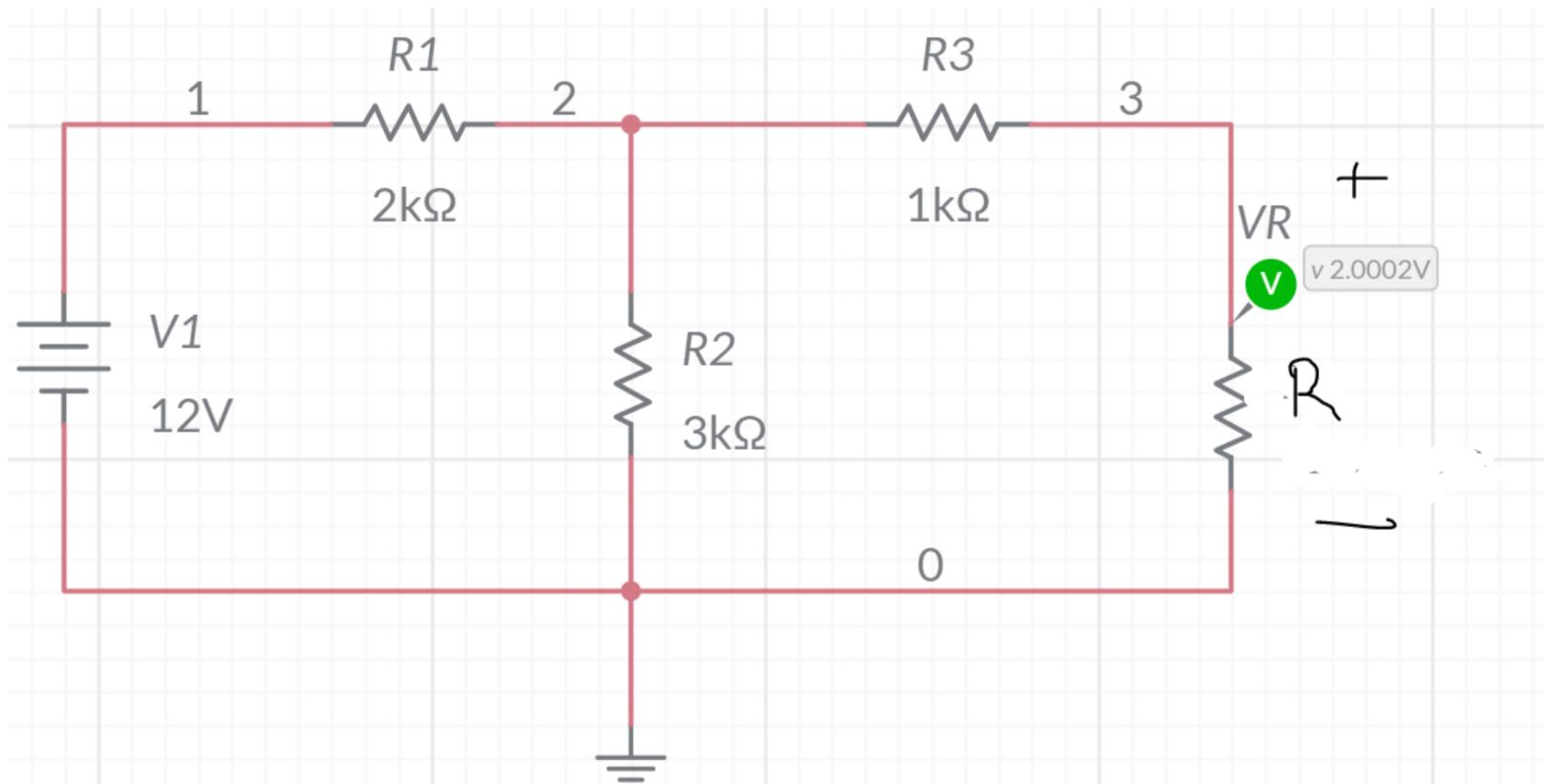 Solved Solve The Following Circuit By Hand And Find The | Chegg.com