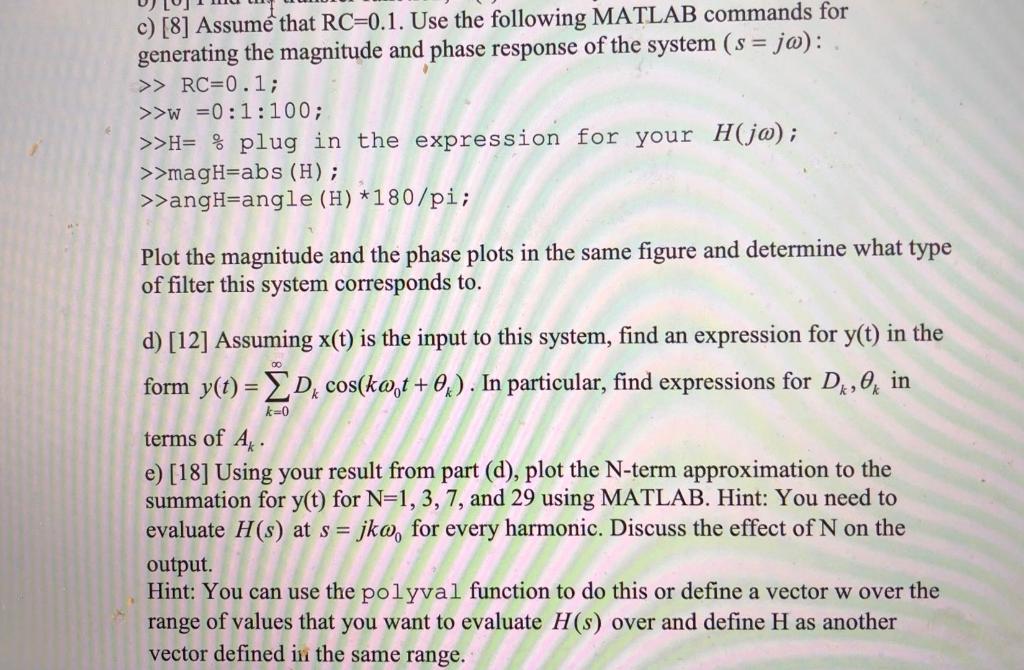 Solved — 8 - би — 4 -2л 0 2л 4п бт 8 (c) - п/4 To . 4 ТІ п 2 | Chegg.com