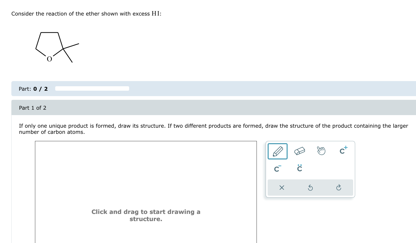 Solved Predict the major product of the following reaction, | Chegg.com