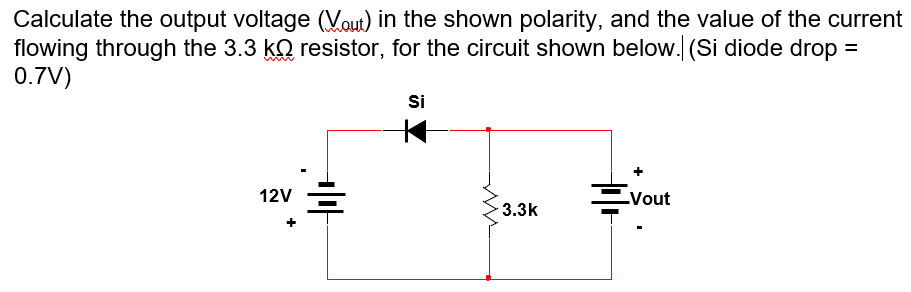 Solved Calculate the output voltage (out) in the shown | Chegg.com