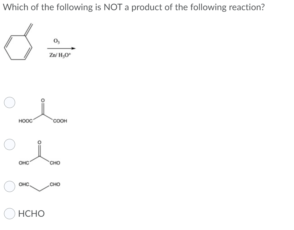 Solved Which of the following is NOT a product of the | Chegg.com