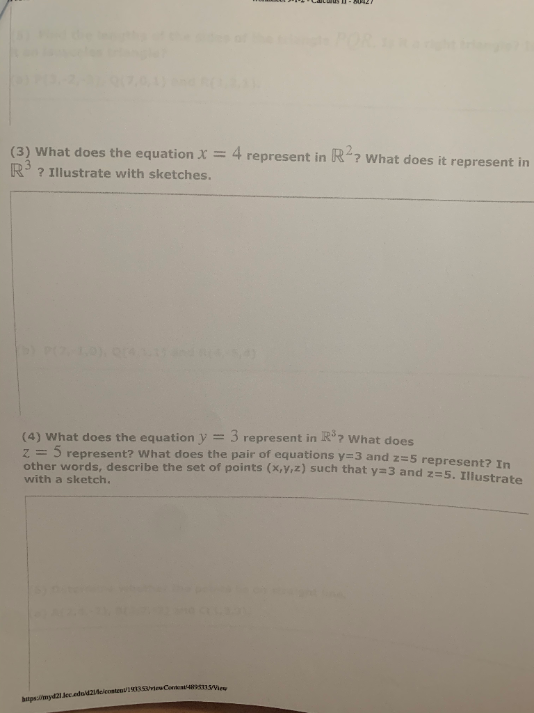 Solved Tundul L Laculus Ii 3 What Does The Equa Chegg Com