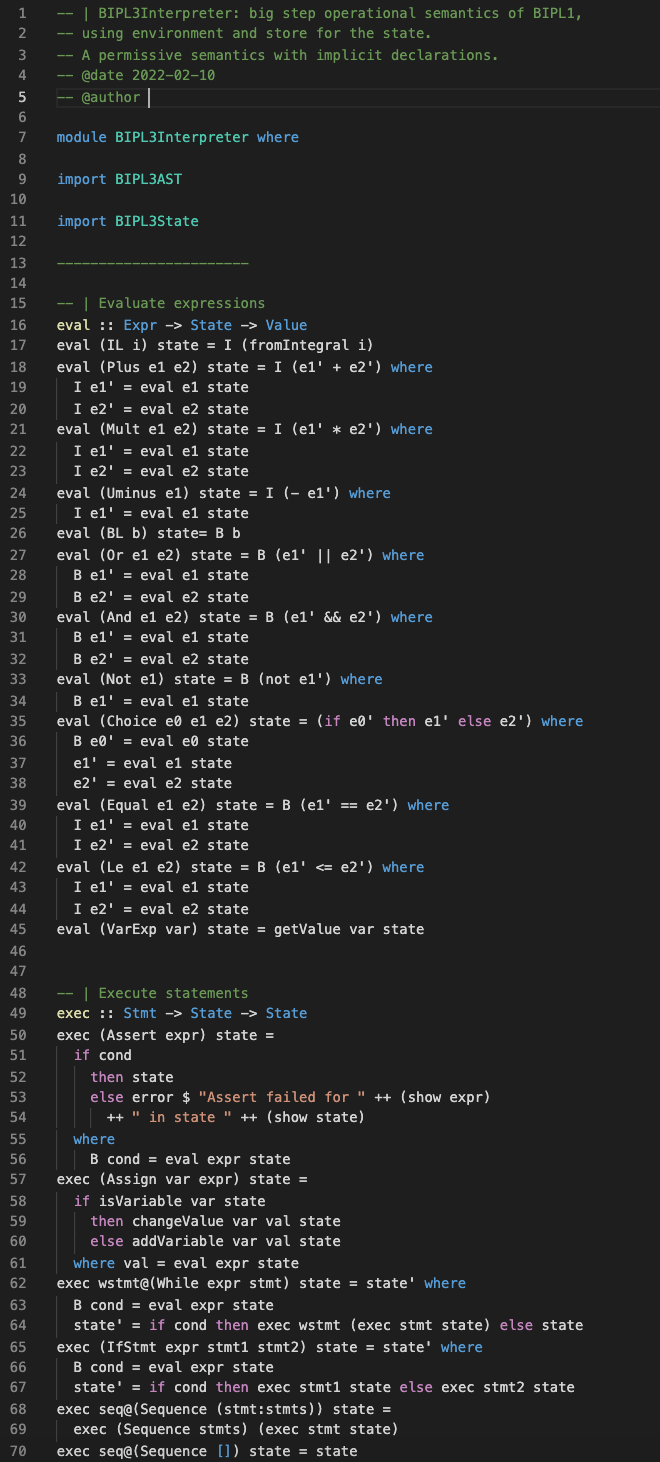 Solved I got this task in Haskell, and was hoping for | Chegg.com