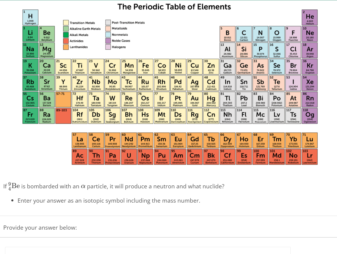 periodic table of elements alkali metals