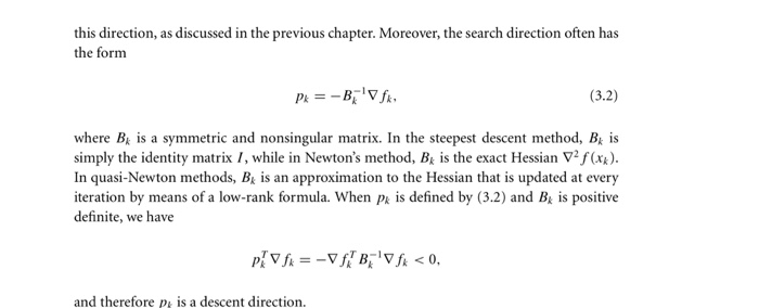 Solved The Question Is On The Book Numerical Optimization.It | Chegg.com