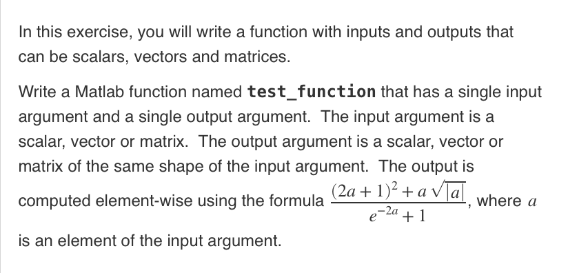 Solved For this exercise, you will write a function to