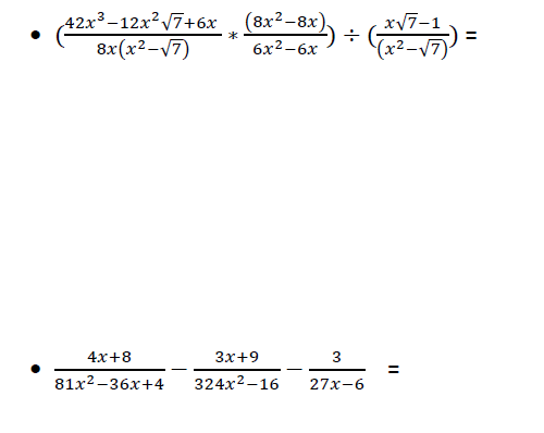 x 8 )( x 7 2 x 6 )= 12