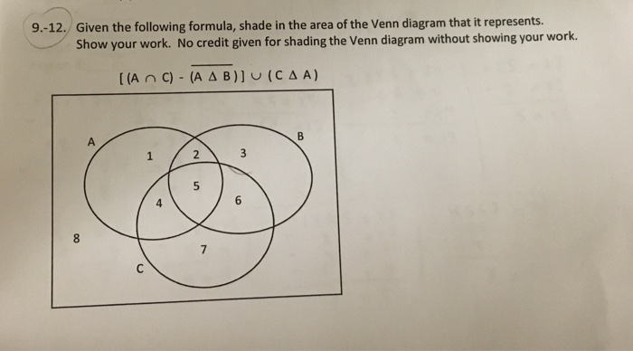 Venn Diagram 3 Circles Formula - Wiring Site Resource
